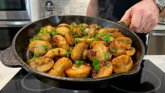Pilze in der Pfanne werden nicht mehr dunkel, sondern goldbraun – das Geheimnis des Küchenchefs